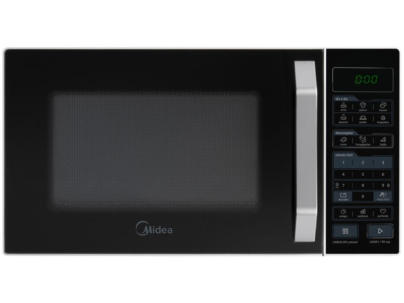 Micro-ondas Midea 35L Branco e Preto MXSA35P1 Micro-ondas Midea 35L Branco e Preto MXSA35P1