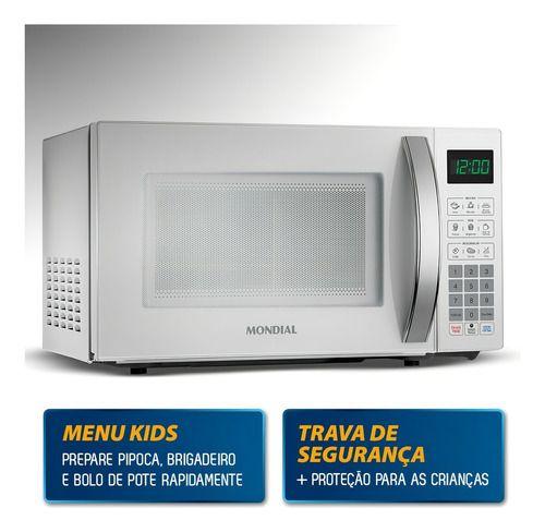 Imagem de Micro-ondas Mo-01-21-w 21 Litros 1200w Branco Mondial 110v