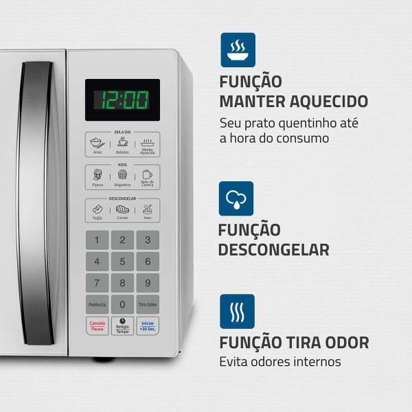 Imagem de Micro-ondas Mondial 34 Litros Branco MO-02-34-W 127V