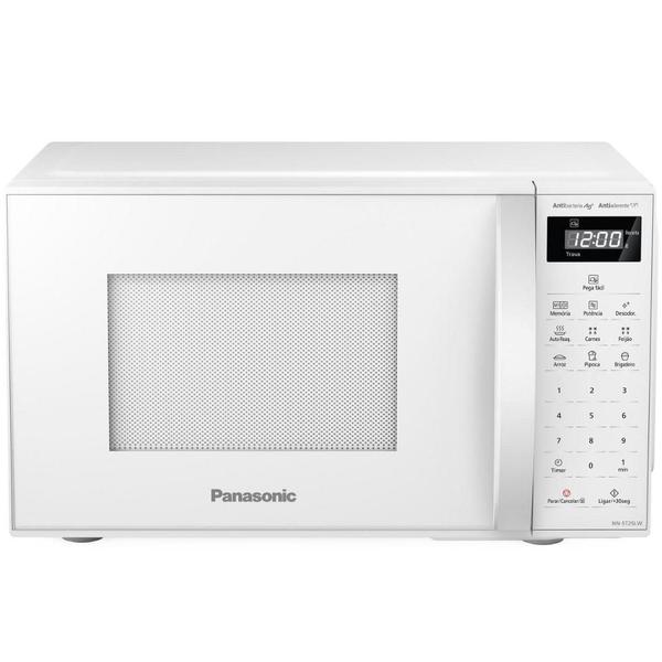 Micro-Ondas Panasonic 21 Litros Branco ST25LW - 110V Micro-Ondas Panasonic 21 Litros Branco ST25LW - 110V