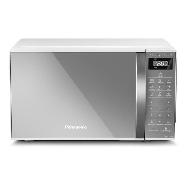 Imagem de Micro-ondas Panasonic 21L  NN-ST27LWRU Branco Espelhado