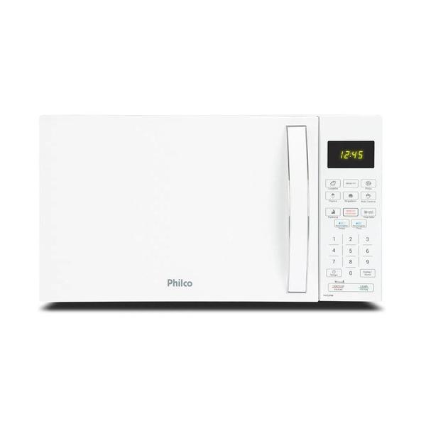 Imagem de Micro-ondas Philco Limpa Fácil Multifunções 1100W 20 Litros Branco