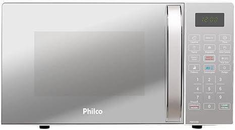 Imagem de Micro-ondas Philco Pmo23e 20l Espelhado 1100w Tira Odor 110v