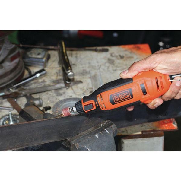 Imagem de Micro Retífica 180W Com 113 Acessórios Ref. RT18KA-BR - Black And Decker - Black Decker