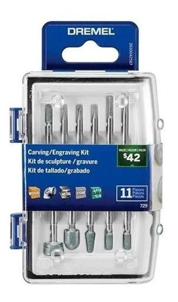 Imagem de Micro Retifica 3000 Microkit 729 Mandril 4486 Dremel 127V