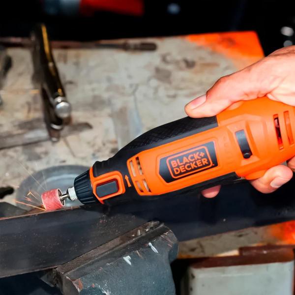 Imagem de Micro Retífica Black&Decker Com 113 Acessórios 127v