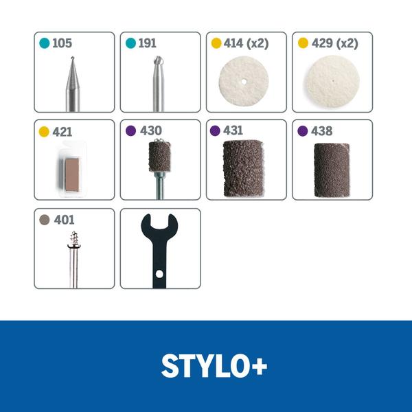 Micro Retifica Dremel Stylo Com 11 Acessórios Bivolt Imagem de Micro Retifica Dremel Stylo Com 11 Acessórios Bivolt