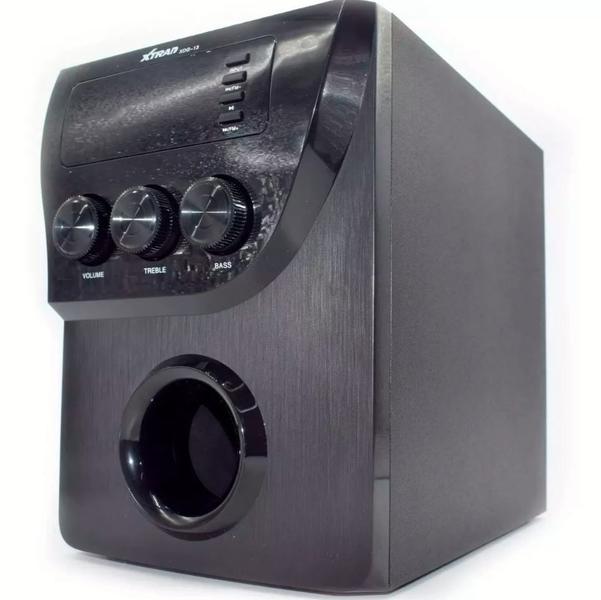 Imagem de Micro System Rádio Caixa Som 2.1 Bluetooth 1000w Mp3 Fm Bivolt Som Forte Potente Para Casa E Sua Festa