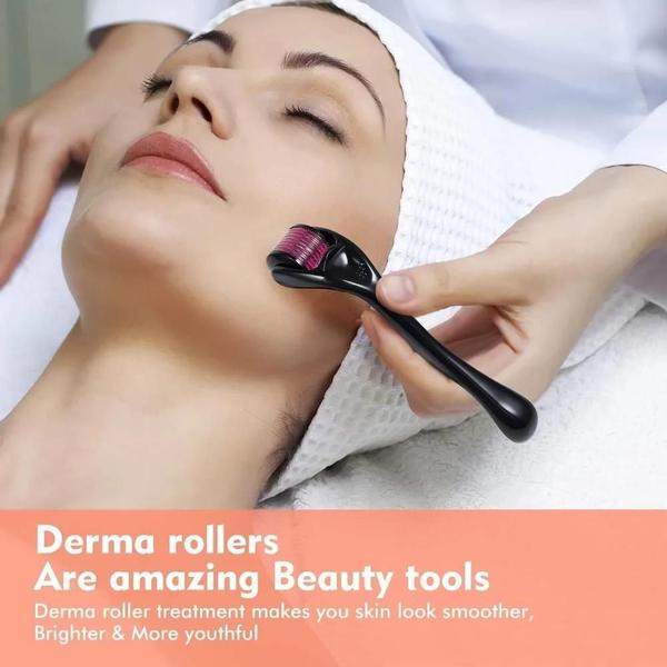 Imagem de Microagulhamento Derma Roller Terapia Facial Capilar