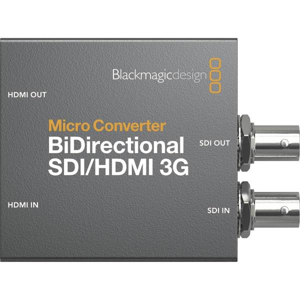 Imagem de Microconversor BiDirect SDI/HDMI 3G com fonte de alimentação Blackmagic