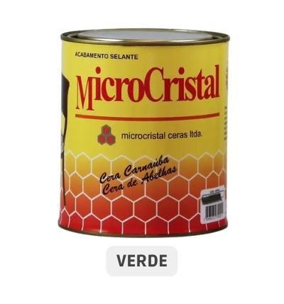 Imagem de Microcristal  verde - cera carnaúba com cera de abelha impermeabilizante - microcristal - 380g