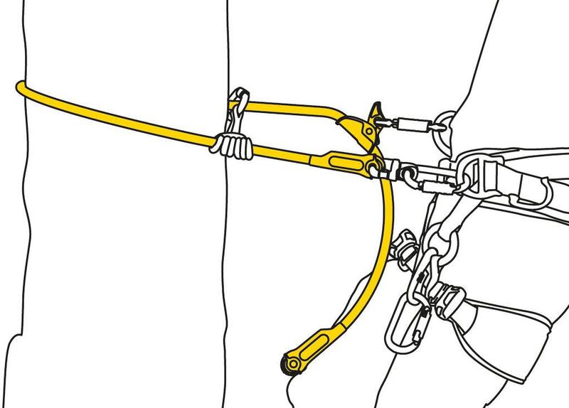 Imagem de Microflip - Talabarte de Posicionamento Regulável para Arboricultura Petzl