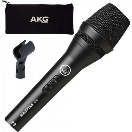 Imagem de Microfone Akg P3S Perception Preto