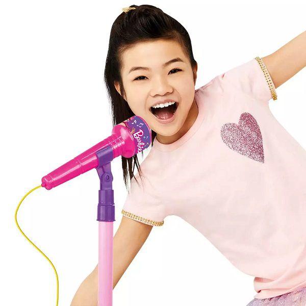 Imagem de Microfone Barbie Dreamtopia com Pedestal FUN F0057-6