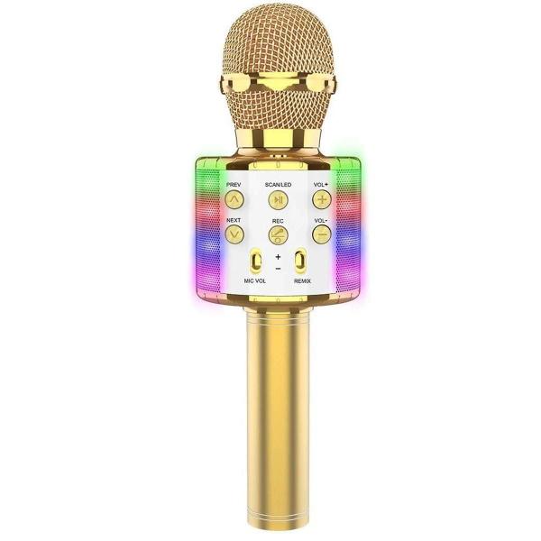 Imagem de Microfone Bluetooth Karaoke Youtuber Gravador Com Som Ws-858