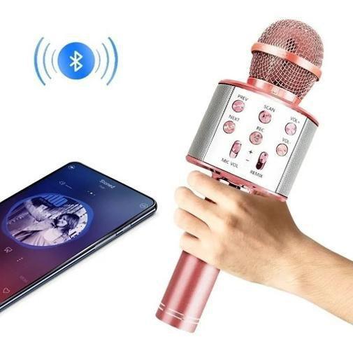 Imagem de Microfone Bluetooth Sem Fio Karaoke No Brasil