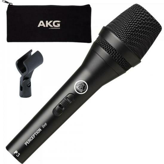 Imagem de Microfone com fio Perception AKG 3S Preto Original