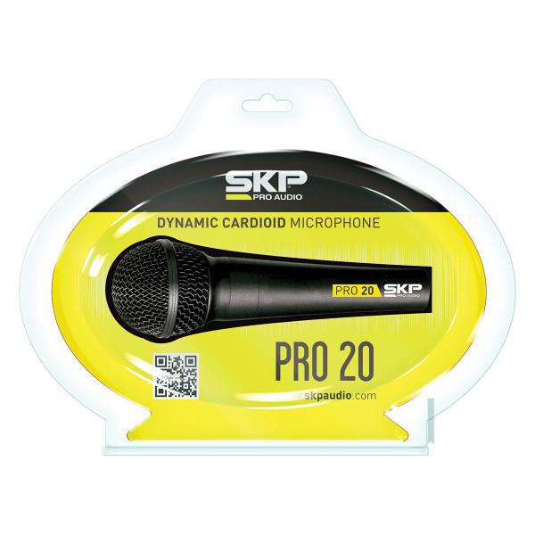 Imagem de Microfone Com Fio Profissional Pro20 SKP Pro Audio