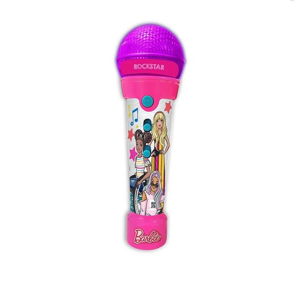 Imagem de Microfone com Funções Infantil Barbie Rockstar FUN