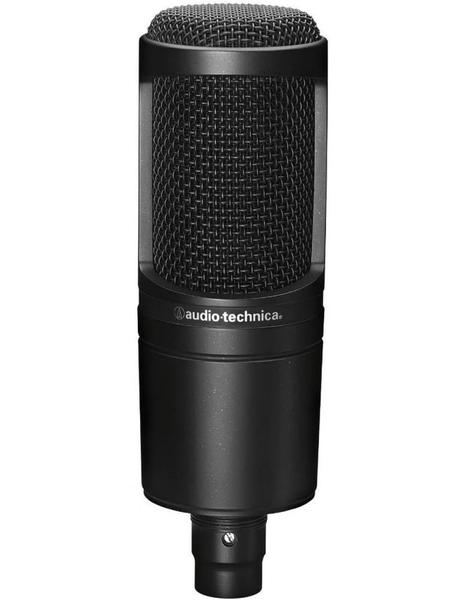 Imagem de Microfone Condensador Audio-Technica, Cardióide, XLRM de 3 pinos - AT2020 PodCast