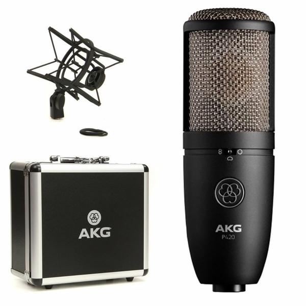 Imagem de Microfone Condensador de Cápsula Dupla PERCEPTION P-420 - AKG