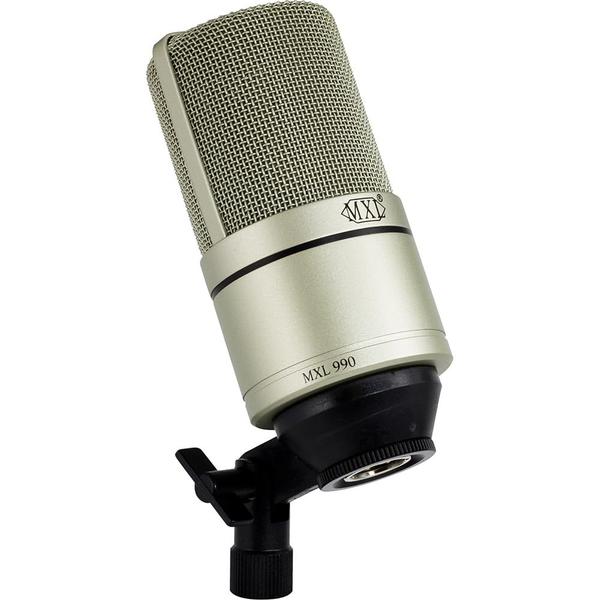 Imagem de Microfone condensador MXL 990 para podcasting, canto e muito mais