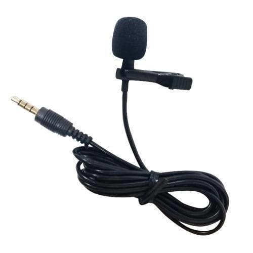 Imagem de Microfone De Lapela Com Cabo 1,5M E Plug P2 Stereo Niquel