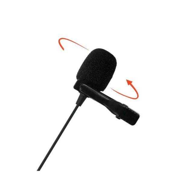 Imagem de Microfone de Lapela JBL CSLM20B a Bateria Para Youtube, Podcast, Instagram, Vlog Preto