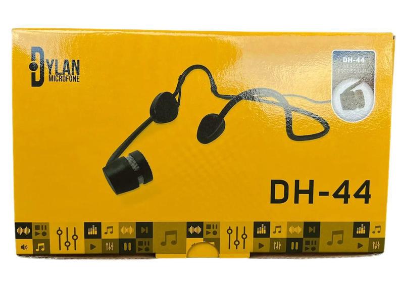 Imagem de Microfone Dinâmico Auricular Headset Dylan DH44 4 Pinos