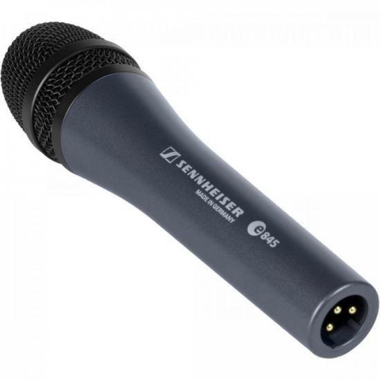 Imagem de Microfone Dinâmico Super Cardióide E845 Sennheiser