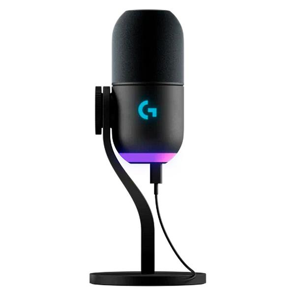 Imagem de Microfone Dinâmico USB Para Jogos Logitech G Yeti GX - Preto