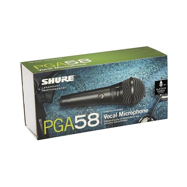 Imagem de Microfone Dinâmico Vocal Profissional Shure PGA58-LC