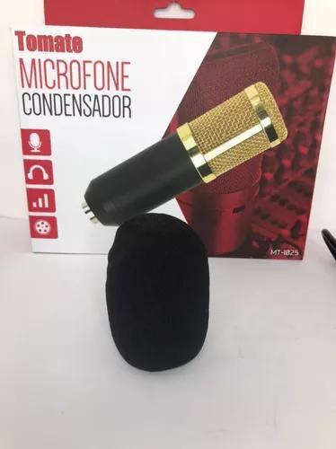 Imagem de Microfone Dourado Tomate MT-1025