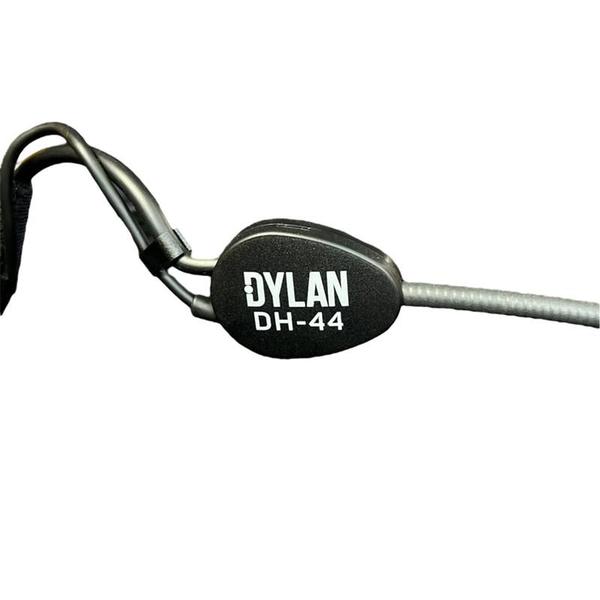 Imagem de Microfone dylan dh-44 headset dinamico caridioide preto c/ minixlr 4pinos