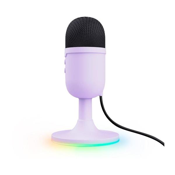 Microfone Gamer de Mesa Trust Yunix GXT 234P, RGB, Compatível com PC, USB, Roxo - 25375 Imagem de Microfone Gamer de Mesa Trust Yunix GXT 234P, RGB, Compatível com PC, USB, Roxo - 25375