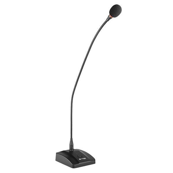 Imagem de Microfone Gooseneck De Mesa Haste 60cm Para Conferência Igreja Eventos K353 Kadosh