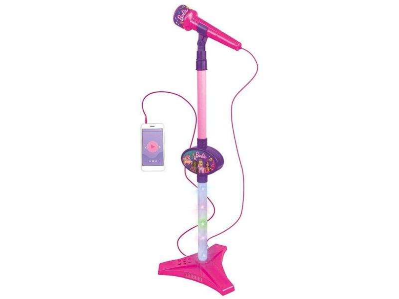 Imagem de Microfone Infantil Barbie Dreamtopia com Pedestal - Fun