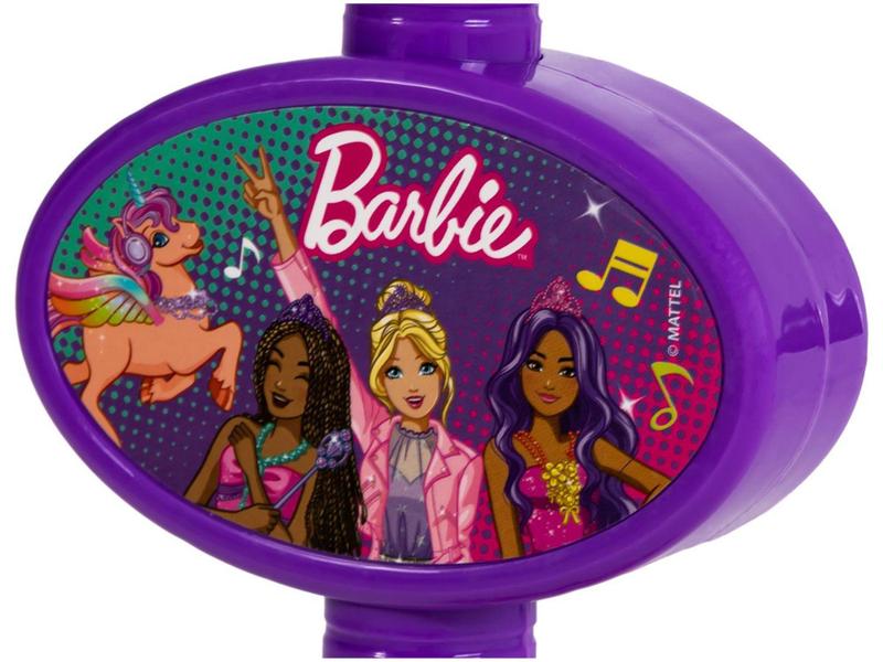 Imagem de Microfone Infantil Barbie Dreamtopia com Pedestal - Fun