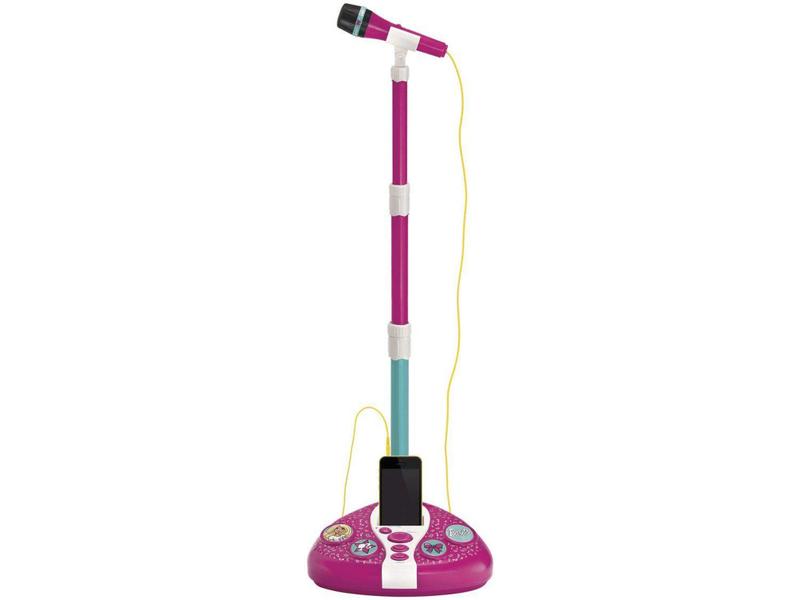 Imagem de Microfone Infantil Barbie Fabuloso com Pedestal - Fun