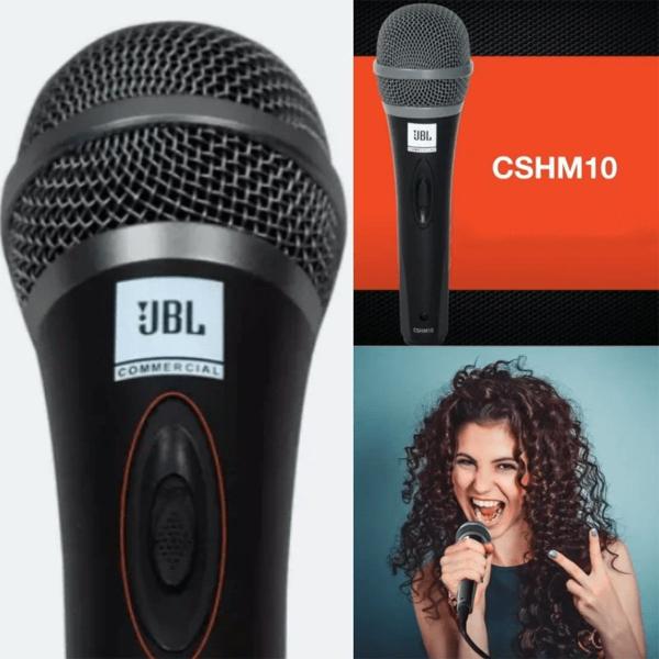 Imagem de Microfone Jbl Dinâmico com Fio Cshm10