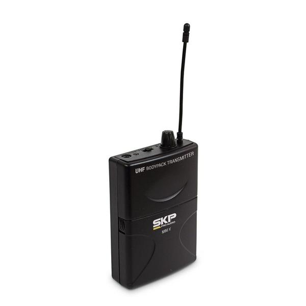 Imagem de Microfone Lapela e Transmissor Sem Fio UHF SKP MINI-III