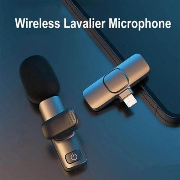 Imagem de Microfone Lapela K9 Portatil Sem Fio Wireless Type C