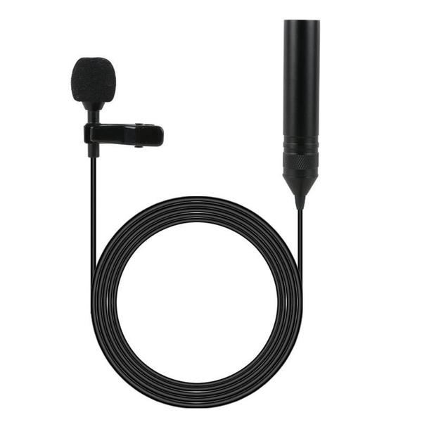 Imagem de Microfone Lapela Xlr Com Phantom Power +48V P/Filmadora