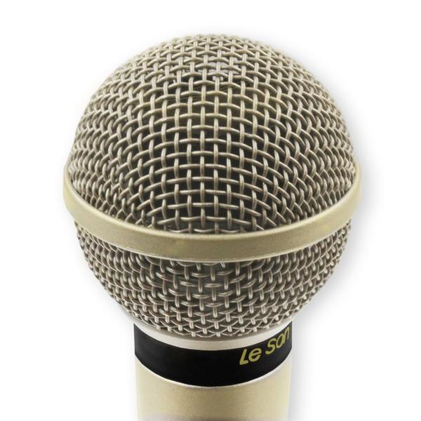 Imagem de Microfone Le Son Sm58 P4 Vocal Profissional + P10