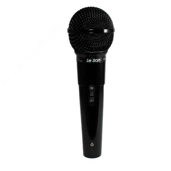 Imagem de Microfone Leson MC200 Preto de mão com fio