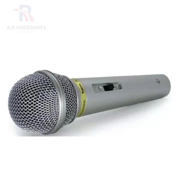 Imagem de Microfone Locutor de mão dinâmico Karaoke P10 Profissional