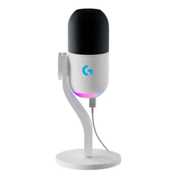 Imagem de Microfone Logitech G Yeti GX Branco USB - 988-000575