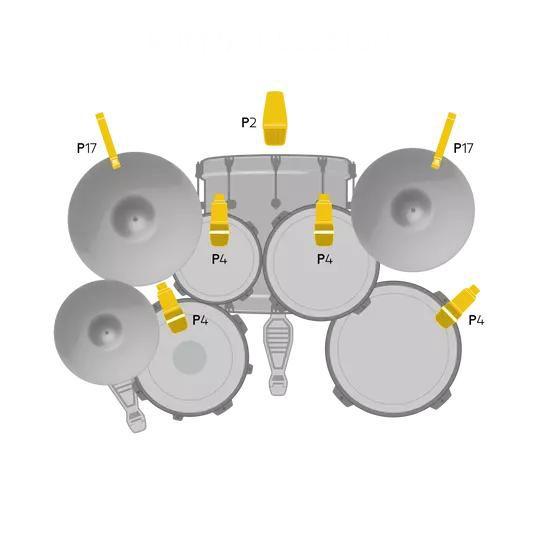 Imagem de Microfone  para bateria - AKG - DRUM SET SESSION 1