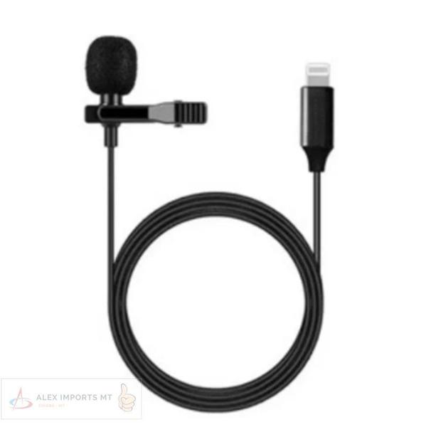 Imagem de Microfone Para iPhone De Lapela Profissional Stereo Bom