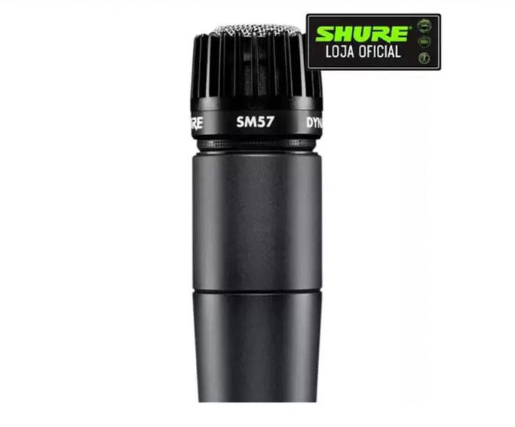 Imagem de Microfone profissional Dinâmico SHURE SM57 Voz/Instrumento